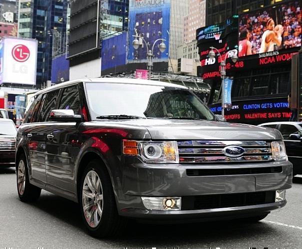 2009 Ford Flex on the Streets of New York City.